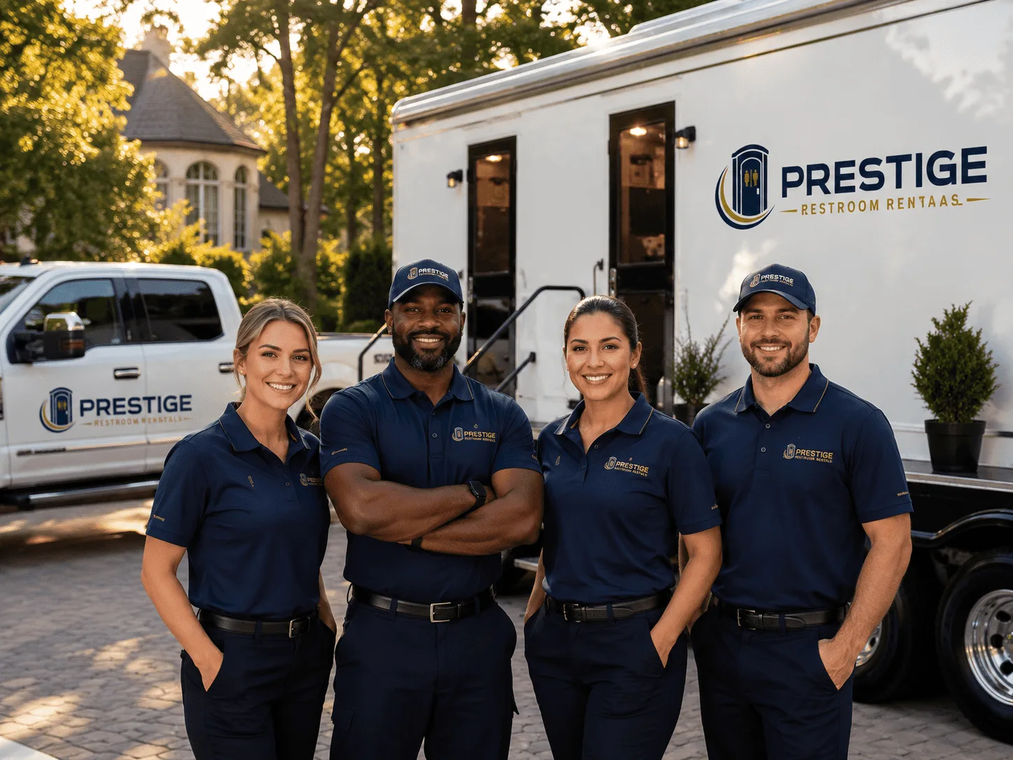 Trusted Luxury Portable Restrooms company in Hague, ND